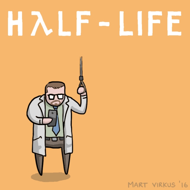 30 Day Half Life Drawing Challenge by Mart Virkus